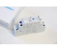 NEUF : Relais temporise modulaire multifonction 1RT 16A / FINDER 80.01.0.240.000