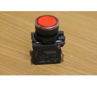 Schneider Electric Bouton poussoir lumineux XB5AW34B5 1NO 1 NF LED rouge 24 V
