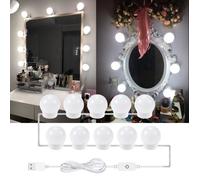 NEUFU 14 Ampoules LED pour Miroir - Eclairage de lampe - Lumière LED Luminosité Réglable