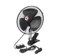 NEUFU 1x Ventilateur de Voiture Clip-On Air Refroidissement oscillant Pour Van Voiture Camion 24V 8&quot