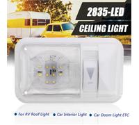NEUFU RV Plafonnier de Camping-car 12V Lampe LED Ampoule Lumière Eclairage Intérieur Pour Véhicule Bateau