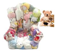 Nevalerra Pouf pour animaux - Pouf en peluche, amovible et lavable, coutures renforcées multi-usages portables | pratique pour les avec option de sièges pour
