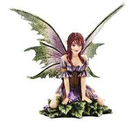New 2013 Amy Brown Fantasy Wild Violet Faery Mushroom Fairy Statue Enchanted 6" h Figurine