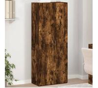 ""NEW 2026"" Armoire de classement 1 PC - MEUBLE DE BUREAU - chêne fumé 60x32x153 cm bois d'ingénierie L4502