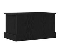 ""NEW 2026""Boîte de Rangement - COFFRE D'EXTERIEUR - RANGEMENT D'EXTERIEUR Chêne noir 50x30x28 cm Bois d'ingénierie,Poids:8.65 Kg 123