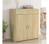 ""NEW 2026"" Buffet Classique, Armoire latérale, pour salon, chêne sonoma 80x42,5x93 cm bois d'ingénierie L3501