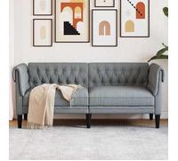""NEW 2026"" Canapé moderne - Design ergonomique - pour salon - Gris clair 182,5x74,5x74,5 cm Polyester L2935