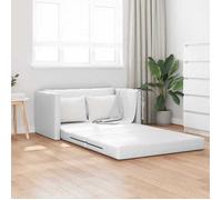 ""NEW 2026"" Canapé moderne - Design ergonomique - pour salon --Lit 110cm Blanc Simili cuir L2823