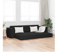 ""NEW 2026"" Canapé moderne - Design ergonomique - pour salon --Lit 200cm Noir tissu L2826