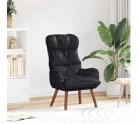 ""NEW 2026"" Fauteuil-chaise simple - 1 pc - Poids maximal: 110 kg - Noir 69x74x93 cm Simili cuir L6689
