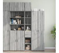 ""NEW 2026"" Haut Armoire Classique, Armoire de rangement pour salon, mince sonoma gris 30x42,5x225 cm L4150