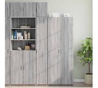 ""NEW 2026"" Haut Armoire Classique, Armoire de rangement pour salon, mince sonoma gris 30x42,5x225 cm L4144
