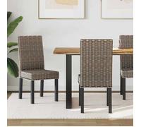 ""NEW 2026"" Lot de 2 Chaise à manger Scandinave Fauteuil Salon Cuisine Noir Blanchi 45x54x93 cm L1099