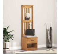 ""NEW 2026"" Portemanteau SANDNES - 1 pc - Capacité de charge max : 110 kg - 45x40x159,5 cm bois massif pin L6896