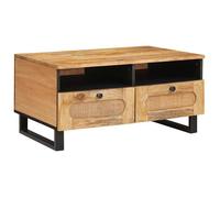 ""NEW 2026"" Table basse(1 pc) - Table de salon - avec tiroir Chêne artisanal 80x54x40 cm L862