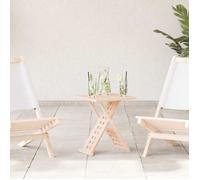 ""NEW 2026"" Table basse(1 pc) - Table de salon - Marron 33x33x40,5 cm Bois de noyer massif L961