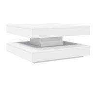 ""NEW 2026""Table basse de Salon,pour Entrée/Salon rotative à 360 degrés blanc 70x70x34,5 cm,Poids:28.85 Kg 5732850