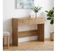 ""NEW 2026""Table console Chêne artisanal 96,5 x 38 x 75 cm,22.1 kg FR57800