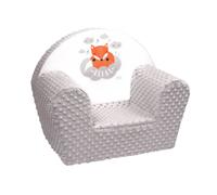 New Baby Fox fauteuil en minky gris