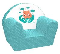 New Baby Fox mint chaise bébé en minky