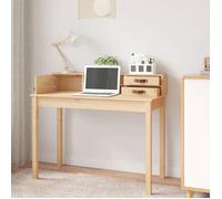 NEW Bureau debout - Brun Bureau d'étude - Charge 50kg - 110x50x93cm Bois massif Pin_8708