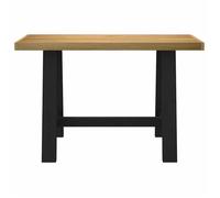 NEW Bureau debout - Brun Bureau d'étude - Charge 50kg - NOAIN pieds en forme de A 120x50x75cm bois massif pin_2191