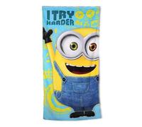 New Discount Drap De Plage Minions Ou Serviette De Bain Minions 70 X 140 Cm en Coton (Drap De Bain Minions - B)