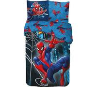 New Discount Parure de Lit Spider-Man - Housse de Couette Spider-Man 140x200 cm + Taie d'oreiller 65x65 cm en Coton (Housse De Couette Spider-Man)