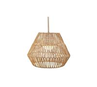 Newgarden Suspension d'extérieur SISINE LED Rotin 3 intensités rechargeable Ø40 cm naturel