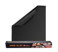 New Lon0167 16x13 pouces BBQ Grill Set Set Ustensile de barbecue antiadhésif au charbon de bois gaz plaque de cuisson électrique(16x13 Zoll BBQ Grill Mat Set Antihaft Grill Utensil Gas Holzkohle Elekt