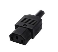 New Lon0167 Connecteur de En vedette prise de efficacité fiable courant intégré femelle IEC C13, CA 250V 10A(id:614 24 e3 6a4)