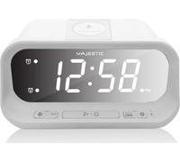 New Majestic SVE-236WI Réveil numérique blanc