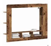 NEW MEUBLE HI-FI - Marron - Armoire TV - Meuble TV - pour maison - Bois ancien 152x22x113cm Bois d'ingénierie_7963