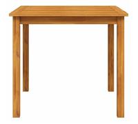 NEW®Meuble Intérieur/extérieur - BESTMEUBLE - Table de jardin - meuble de Jardin - 85x85x74cm - Bois d'acacia massif FR7826674