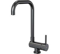 New Oslo mitigeur évier gris gun métal rabattable 'spécial fenêtre' Essebagno