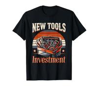 New Tools Boîte à Outils d'investissement DIY Humour Garage T-Shirt