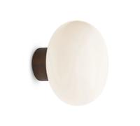 New Works Applique murale Karl-Johan Smoked oak-white opal glass
