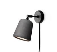New Works Applique murale Material Dark grey concrete
