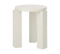 New Works Atlas tabouret rond Crème. Ø36x44 cm