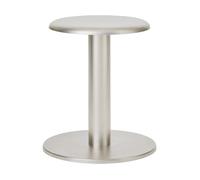 New Works Coupe tabouret rond Acier inoxydable. Ø40x46 cm