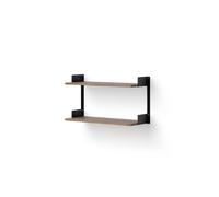 New Works Etagère Murale 450 Noyer & Noir