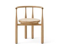 New Works Fauteuil Bukowski Chêne huilé - rotin