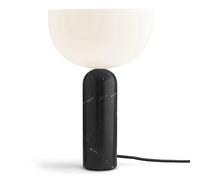 New Works Lampe de table Kizu large Black marble