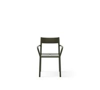 New Works May Chaise D'extérieur avec Accoudoirs Vert Vert