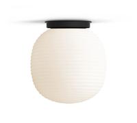 New Works Suspension Lantern moyen Frosted white opal glass