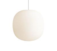 New Works Suspension Lantern moyen Frosted white opal glass