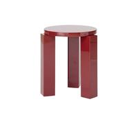 New Works Atlas tabouret rond Burgundy. Ø36x44 cm
