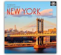 New York 2027 - 16-Monatskalender: Original Gifted Stationery-Kalender [Mehrsprachig] [Kalender]