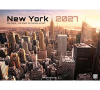 New York - die Stadt, die niemals schläft - 2027 - Kalender DIN A2: Der Wandkalender mit den schönsten Motiven New Yorks für das Jahr 2027 im extragroßen Format DIN A2 (ca. 60 x 42 cm)!