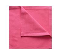 NEW YORK Serviette de table 100% coton 40x40 cm Fuschia SUD ETOFFE